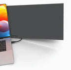 Portable Dual-Screen Support for Laptops