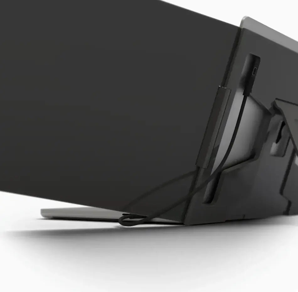 Portable Dual-Screen Support for Laptops